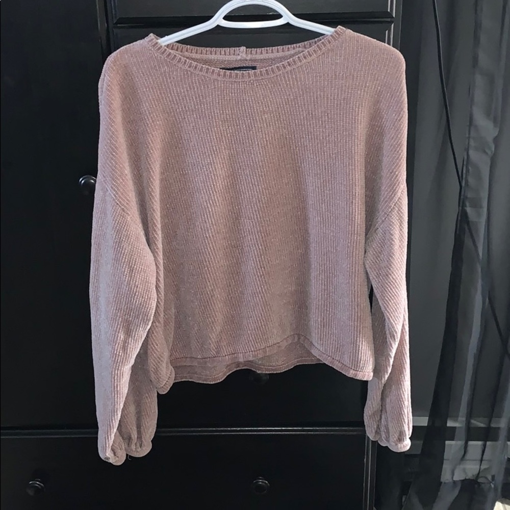 American eagle chenille sweater